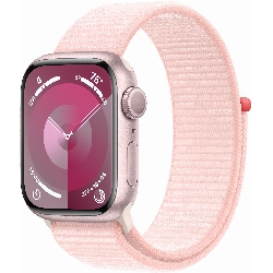Умные часы Apple Watch Series 9 45 мм, Aluminium Case with Sport Loop, Pink