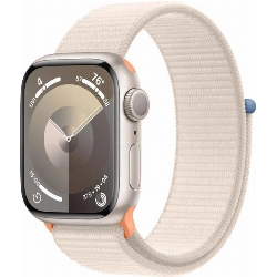 Умные часы Apple Watch Series 9 41 мм, Aluminium Case with Sport Loop, Starlight