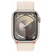 Умные часы Apple Watch Series 9 41 мм, Aluminium Case with Sport Loop, Starlight