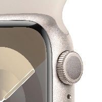 Умные часы Apple Watch Series 9 41 мм, Aluminium Case with Sport Loop, Starlight