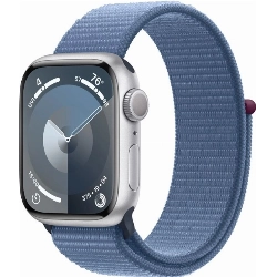 Умные часы Apple Watch Series 9 41 мм, Aluminium Case with Sport Loop, Winter Blue