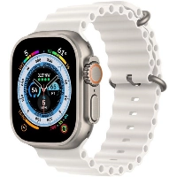 Умные часы Apple Watch Ultra 49 мм, Titanium Case with Ocean Band, White