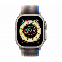 Умные часы Apple Watch Ultra 49 мм, M/L 145-220 мм, Titanium Case with Trail Loop, Blue/Gray