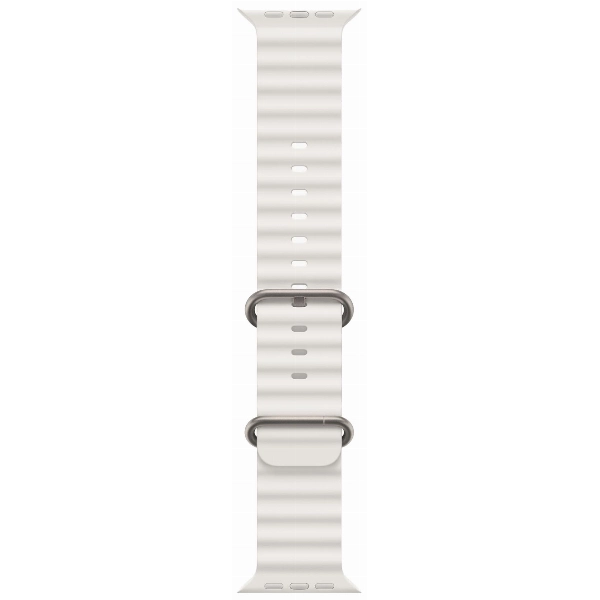Умные часы Apple Watch Ultra 2 49 мм, Titanium Case with Ocean Band, White