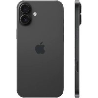 Смартфон Apple iPhone 16 Plus 128 GB, Dual SIM (nano SIM+eSIM), Black