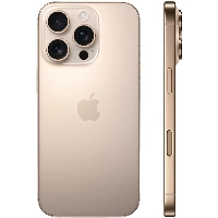 Смартфон Apple iPhone 16 Pro 128 GB, Dual SIM (nano SIM+eSIM), Desert Titanium