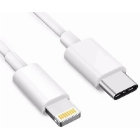 Зарядный кабель Apple USB-C to Lightning, 2 м, White, белый