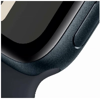 Умные часы Apple Watch Series SE Gen 2 44 мм Aluminium Case, Midnight/Midnight Sport Band - S/M