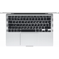 Ноутбук Apple MacBook Air 13 Late 2020 M1 2560x1600, 256GB SSD, Apple graphics 7-core GPU, macOS, MGN93, Silver, серебристый