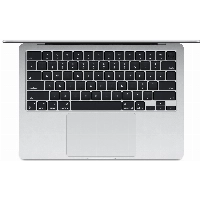 Ноутбук Apple MacBook Air 13 2024 2560x1664, Apple M3, RAM 8 ГБ, SSD 256 ГБ,  8-Core CPU 10-Core GPU, macOS, MRXQ3, Silver, серебристый