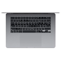 Ноутбук Apple MacBook Air 15 2023 2880x1864, Apple M2, RAM 8 ГБ, SSD 256 ГБ, 10-core GPU, macOS, MQKP3, Space Gray, серый космос