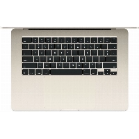 Ноутбук Apple MacBook Air 15 2023 2880x1864, Apple M2, RAM 8 ГБ, SSD 256 ГБ, 10-core GPU, macOS, MQKU3, Starlight, сияющая звезда