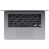 Ноутбук Apple MacBook Air 15 2024 2880x1864, Apple M3, RAM 8 ГБ, SSD 256 ГБ, Apple graphics 10-core, macOS, MRYM3, Space Gray, серый космос