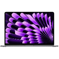 Ноутбук Apple MacBook Air 15 2024 2880x1864, Apple M3, RAM 8 ГБ, SSD 256 ГБ, Apple graphics 10-core, macOS, MRYM3, Space Gray, серый космос