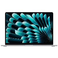 Ноутбук Apple MacBook Air 15 2024 2880x1864, Apple M3, RAM 8 ГБ, SSD 256 ГБ, Apple graphics 10-core, macOS, MRYP3, Silver,серебристый