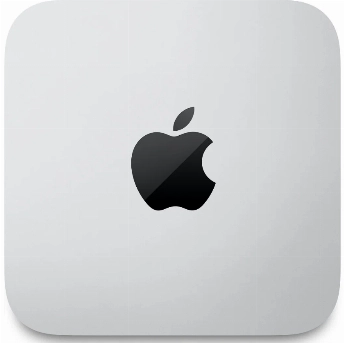Настольный компьютер Apple Mac Studio M4 Max (Z1CD0027Y), 128/1024 GB, Silver, серебристый