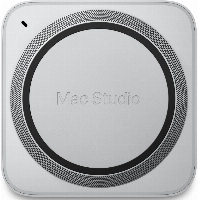 Настольный компьютер Apple Mac Studio M2 Max (MQH73HN/A), 32/512 GB, Silver