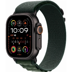 Смарт-часы Apple Watch Ultra 2 2024 49 мм, Black Titanium Case with Dark Green Alpine Loop - L