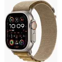 Смарт-часы Apple Watch Ultra 2 2024 49 мм, Natural Titanium Case with Tan Alpine Loop - L