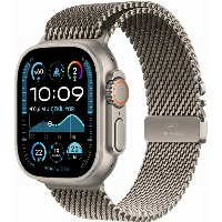 Смарт-часы Apple Watch Ultra 2 2024 49 мм, Natural Titanium Case with Natural Milanese Loop - L