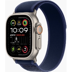 Смарт-часы Apple Watch Ultra 2 2024 49 мм, Natural Titanium Case with Blue Trail Loop - M/L