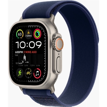 Смарт-часы Apple Watch Ultra 2 2024 49 мм, Natural Titanium Case with Blue Trail Loop - S/M