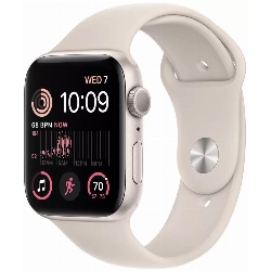 Умные часы Apple Watch Series SE Gen 2 44 мм Aluminium Case, Starlight Sport Band, сияющая звезда - S/M