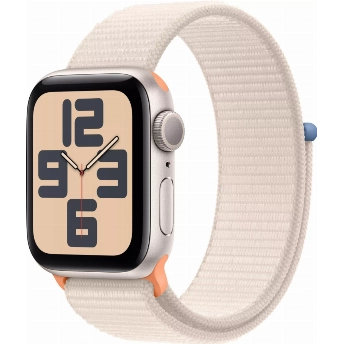 Умные часы Apple Watch Series SE Gen 2 40 мм Aluminium Case, Starlight Sport Loop, сияющая звезда