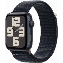 Умные часы Apple Watch Series SE Gen 2 44 мм Aluminium Case, Midnight Sport Loop, тёмная ночь