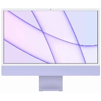 Моноблок Apple iMac 24" 2023 Z19Q0001G, 4480x2520, Apple M3, RAM 16 ГБ, SSD 512 ГБ, 8-core CPU, 10-core GPU, MacOS, Purple, фиолетовый