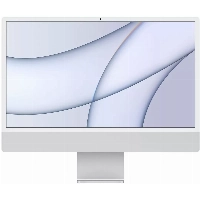 Моноблок Apple iMac 24" 2023 MQRK3, 4480x2520, Apple M3, RAM 8 ГБ, SSD 512 ГБ, 8-core CPU, 10-core GPU, MacOS, Silver, серебристый (гравировка)