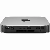 Настольный компьютер Apple Mac Mini 2023 Tiny-Desktop MMFJ3J/A , Apple M2, 256 ГБ SSD, Apple Graphics 10-core, OS X, Silver, серебристый