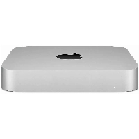 Настольный компьютер Apple Mac Mini 2023 Tiny-Desktop MMFJ3J/A , Apple M2, 256 ГБ SSD, Apple Graphics 10-core, OS X, Silver, серебристый