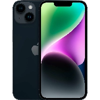 Смартфон Apple iPhone 14 256 ГБ, Dual: nano SIM + eSIM, Midnight, "тёмная ночь"