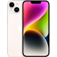 Смартфон Apple iPhone 14 256 ГБ, Dual: nano SIM + eSIM, Starlight, "сияющая звезда"