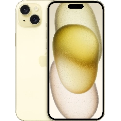 Смартфон Apple iPhone 15 Plus 128 ГБ, Dual nano Sim, Yellow, желтый