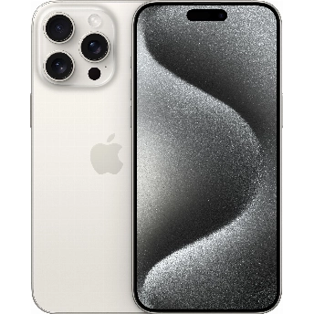 Смартфон Apple iPhone 15 Pro 512 ГБ, Dual nano SIM, White titanium, белый титан