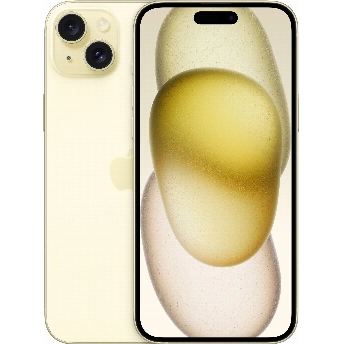 Смартфон Apple iPhone 15 128 ГБ, Dual eSIM, Yellow, желтый