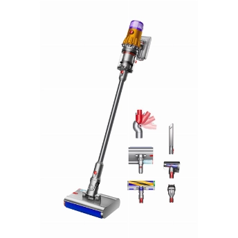 Пылесос Dyson V12s Detect Slim Submarine (SV46), /Nickel, Yellow, желтый 