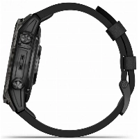 Часы Garmin Epix Pro Gen 2 Sapphire Edition, 47 мм, Carbon Gray Black Leather Band