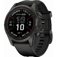 Умные часы Garmin Fenix 7S Pro Sapphire Solar, Carbon Gray