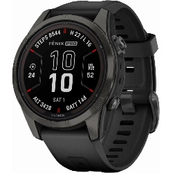 Умные часы Garmin Fenix 7S Pro Sapphire Solar, Carbon Gray