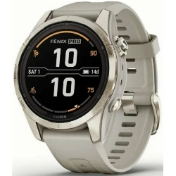 Умные часы Garmin Fenix 7S Pro Sapphire Solar, Soft Gold