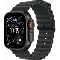 Умные часы Apple Watch Ultra 3 49 мм, Black Titanium Case with Ocean Band, Black
