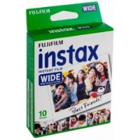 Fujifilm Instax Wide, 10 кадров, белая