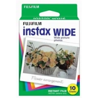 Fujifilm Instax Wide, 10 кадров, белая