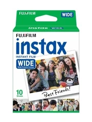 Упаковка фотобумаги Fujifilm Instax Wide, 10 кадров, белая