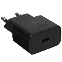 Samsung EP-T2510, USB-C, 25Вт + кабель, Black, черный