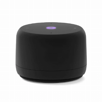 Умная колонка Яндекс Станция Лайт 2 с Алисой, без часов, черный