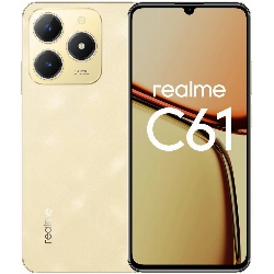 Смартфон realme C61 6/128 ГБ, Dual nano SIM, Gold, золотой